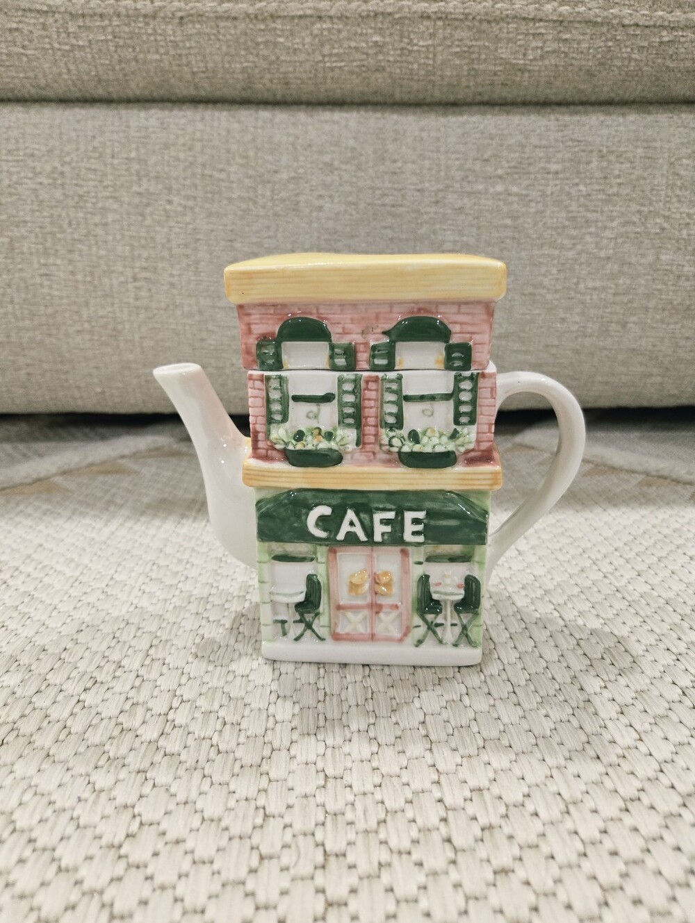 Hand Painted Coffee Pot